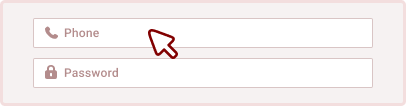 Enter credentials